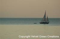 Sailboat on Munising Bay